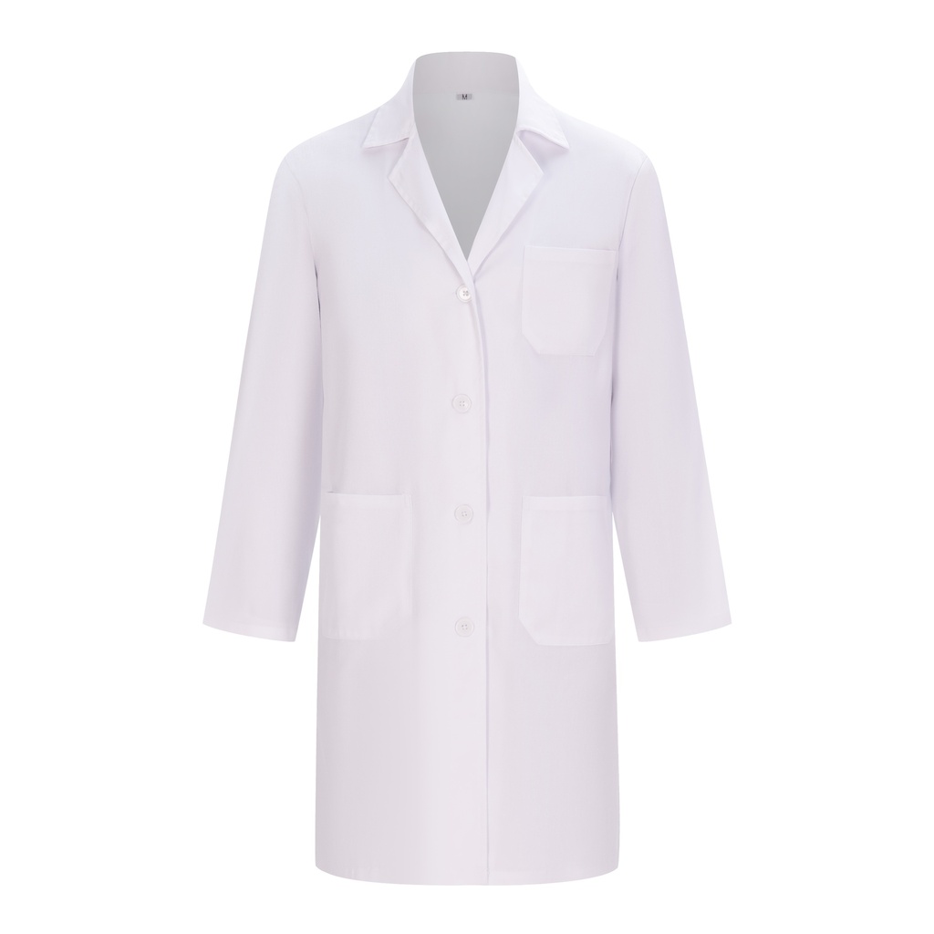 8167 Bata de Laboratorio Hombre Manga Larga